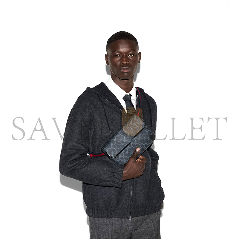 G*u*i gg black small belt bag 792091 (24*16.5*6cm)